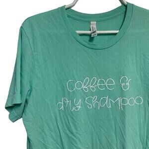 Canvas Bella + Canvas Cotton Blend COFFEE & DRY SHAMPOO Size Large